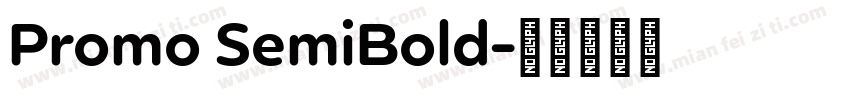 Promo SemiBold字体转换